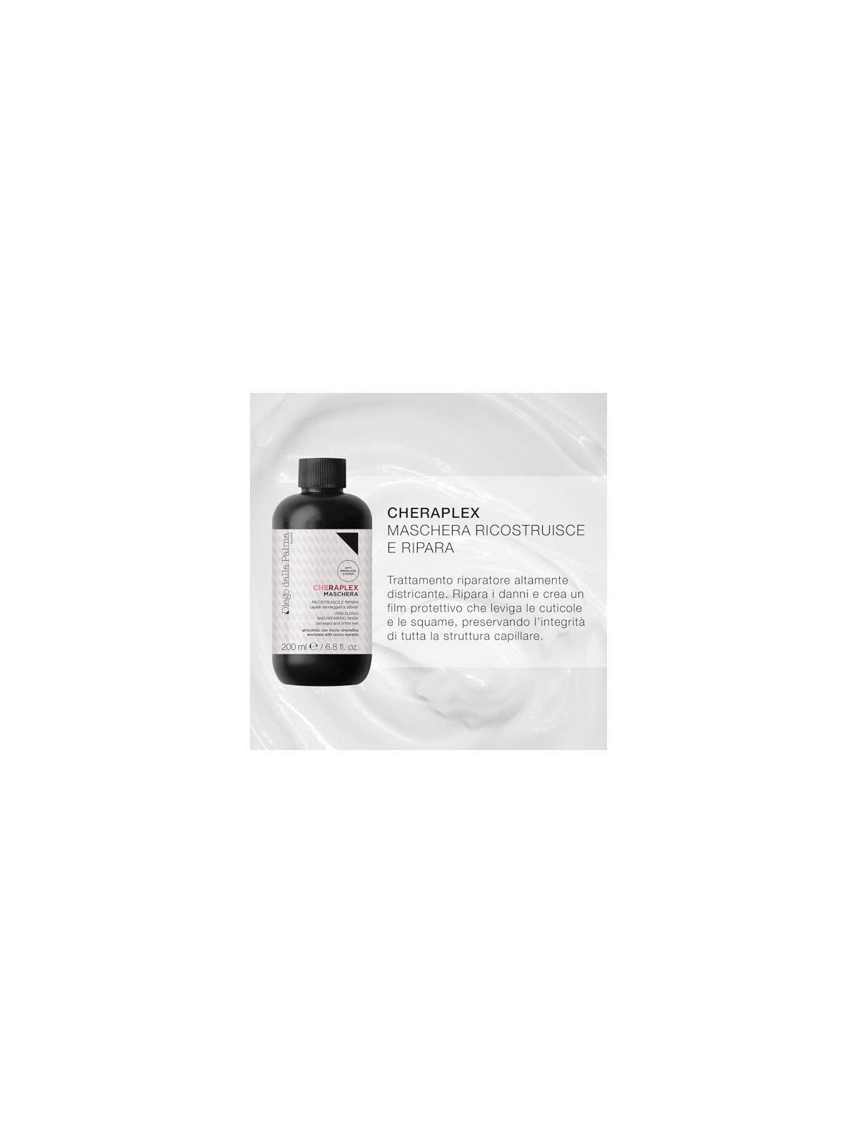 Maschera Cheraplex 250ml per Capelli Secchi