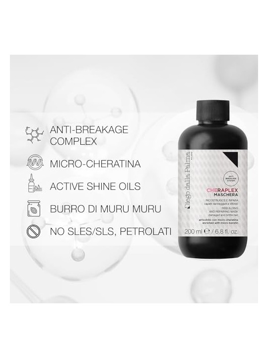 Maschera Cheraplex 250ml per Capelli Secchi