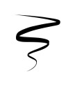 Sleek FIERCE FELT LINER Black for Women