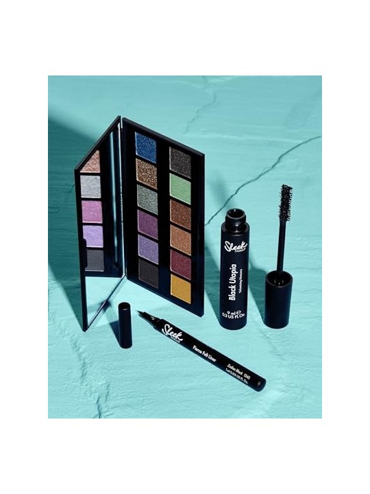 Sleek FIERCE FELT LINER Black for Women
