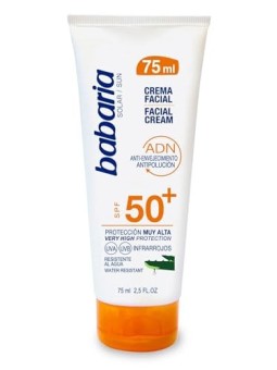 Babaria SOLAR ADN crema solare viso aloe vera SPF50 75ml