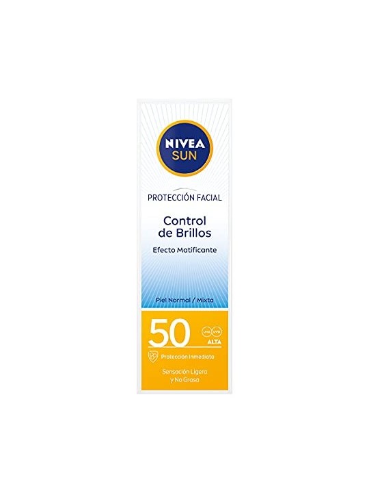 Nivea SUN FACIAL Controllo della Luminosit SPF50 50ml unisex