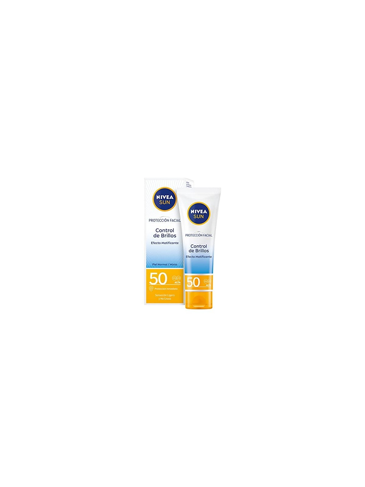 Nivea SUN FACIAL Controllo della Luminosit SPF50 50ml unisex