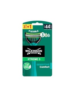 Rasoio usa e getta Wilkinson Sword Xtreme3 Sensibile 4 pezzi