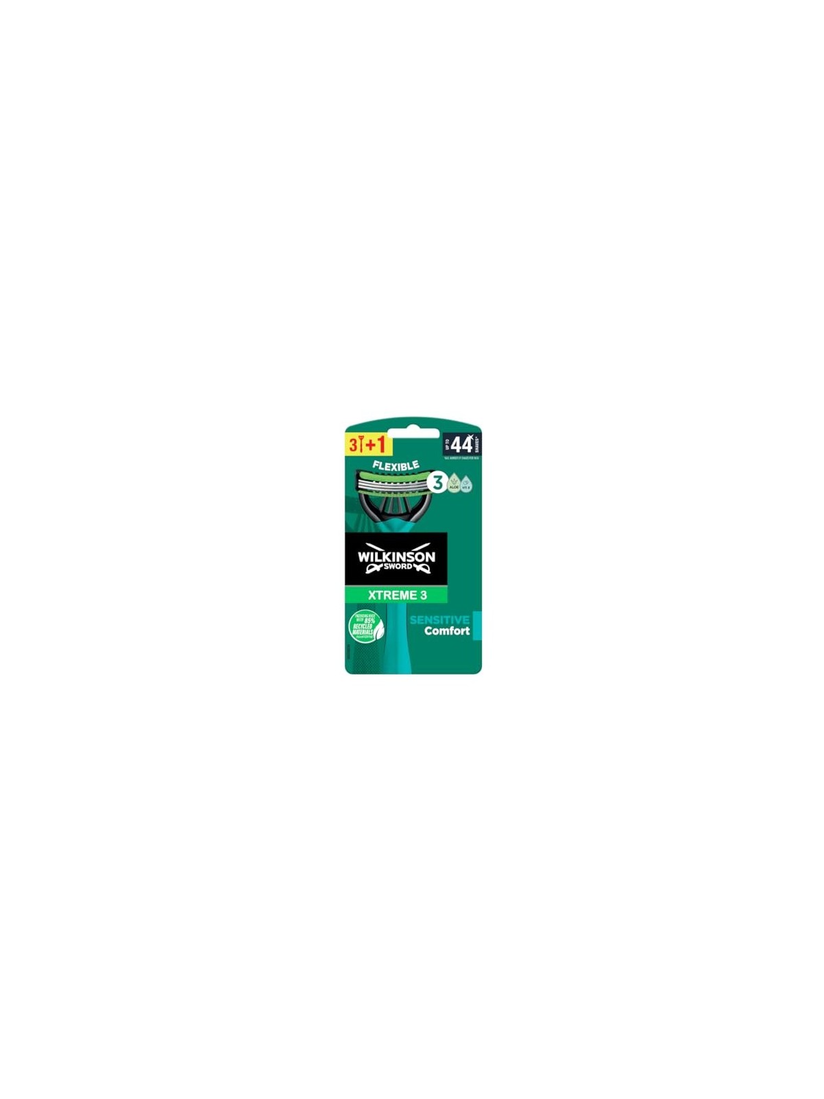 Rasoio usa e getta Wilkinson Sword Xtreme3 Sensibile 4 pezzi