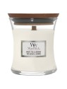 WoodWick Vaso Bianco T e Gelsomino White Tea and Jasmine