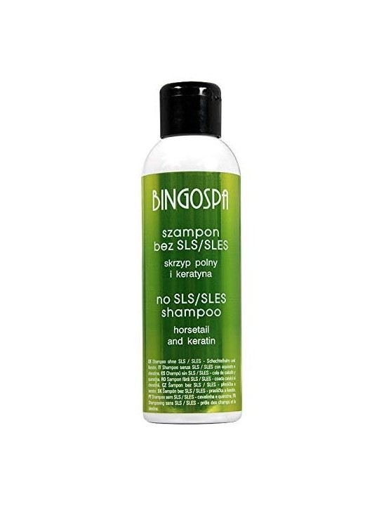 BINGO SPA Shampoo senza SLESSLS Equiseto e Cheratina 100ml