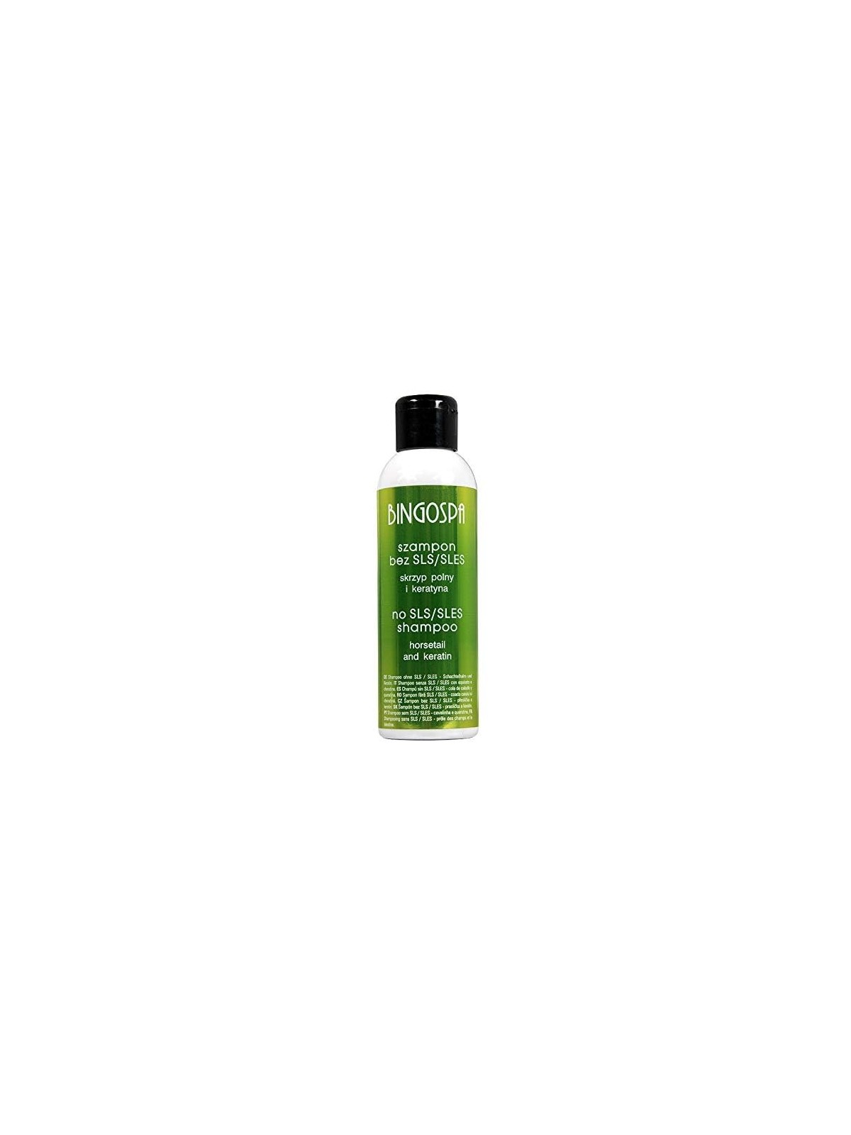 BINGO SPA Shampoo senza SLESSLS Equiseto e Cheratina 100ml
