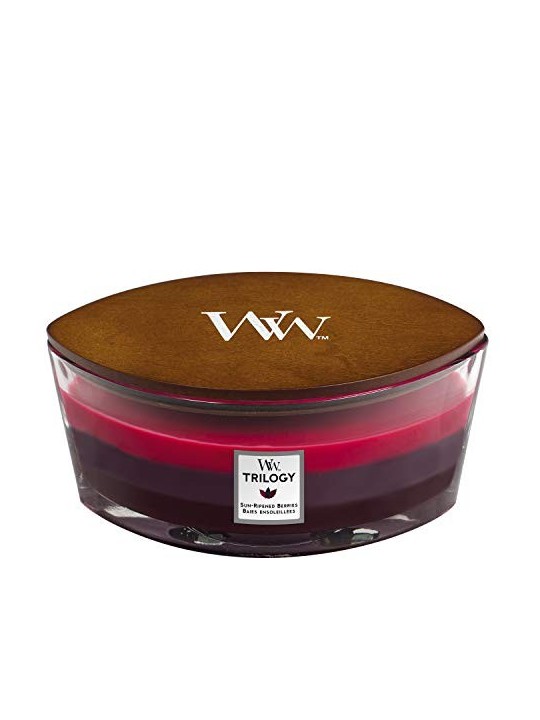 Candela Profumata WoodWick Bacche Maturate al Sole 4536g