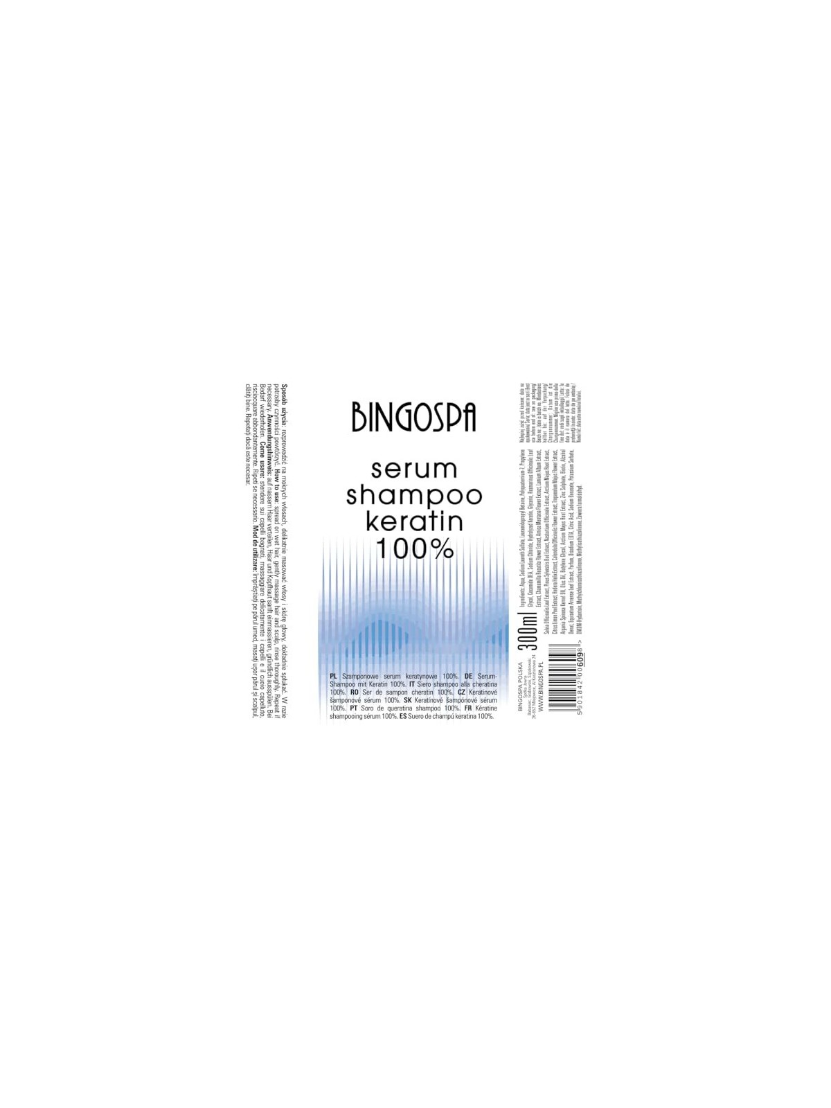 BINGO SPA Shampoo siero alla cheratina 100 300ml