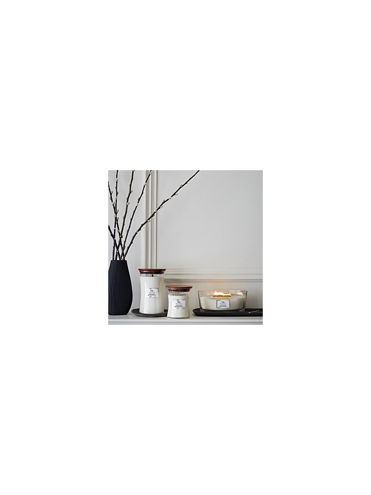 Candela profumata WoodWick Ciliegia Nera 609 5g