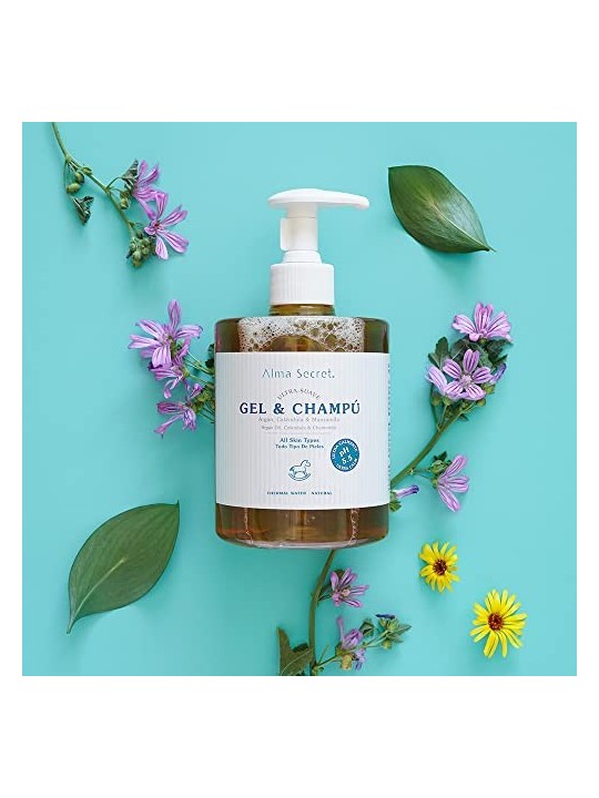 Alma Secret GENTLE GELSHAMPOO con argan calendula e camomilla 500ml unisex