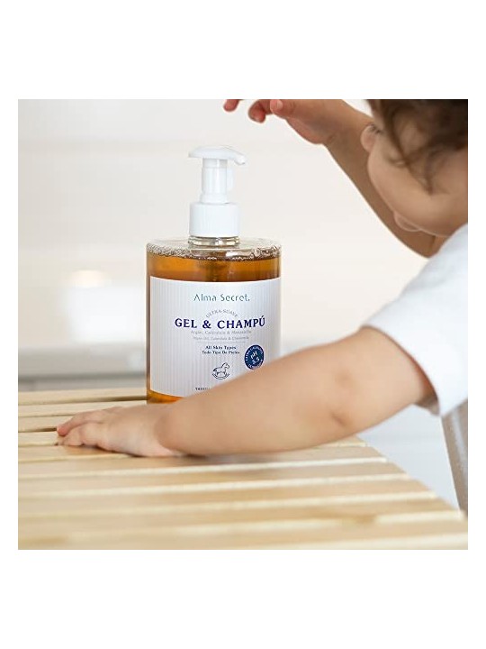 Alma Secret GENTLE GELSHAMPOO con argan calendula e camomilla 500ml unisex