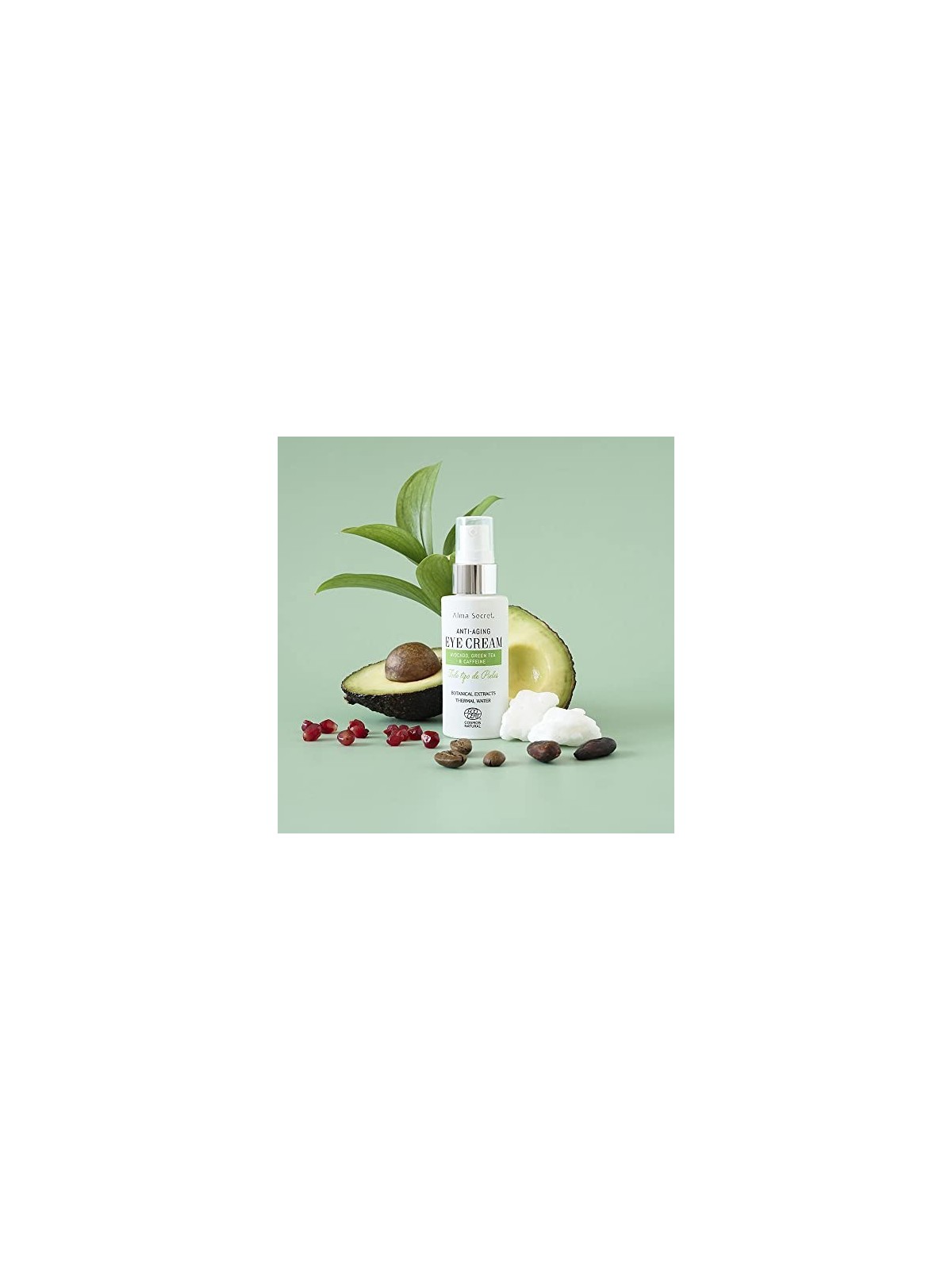 Crema occhi antietà con estratti botanici di avocado, tè ver