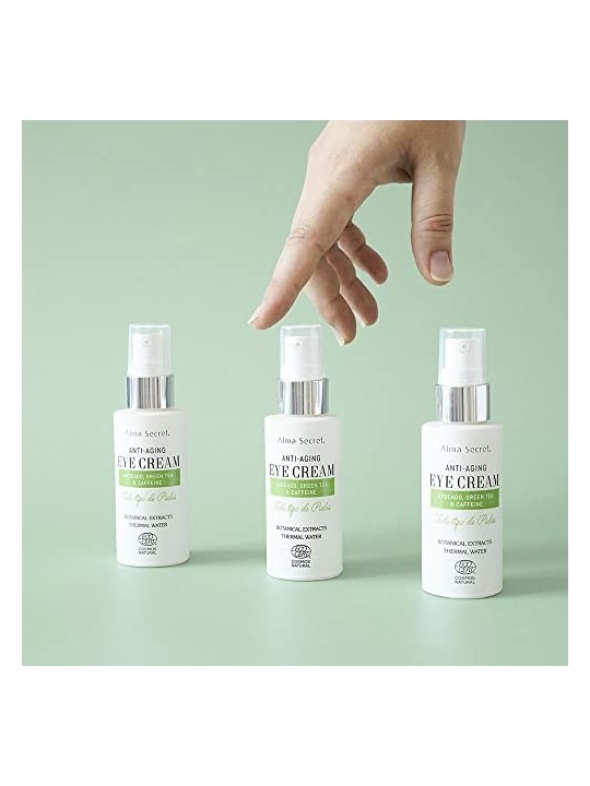Crema occhi antietà con estratti botanici di avocado, tè ver