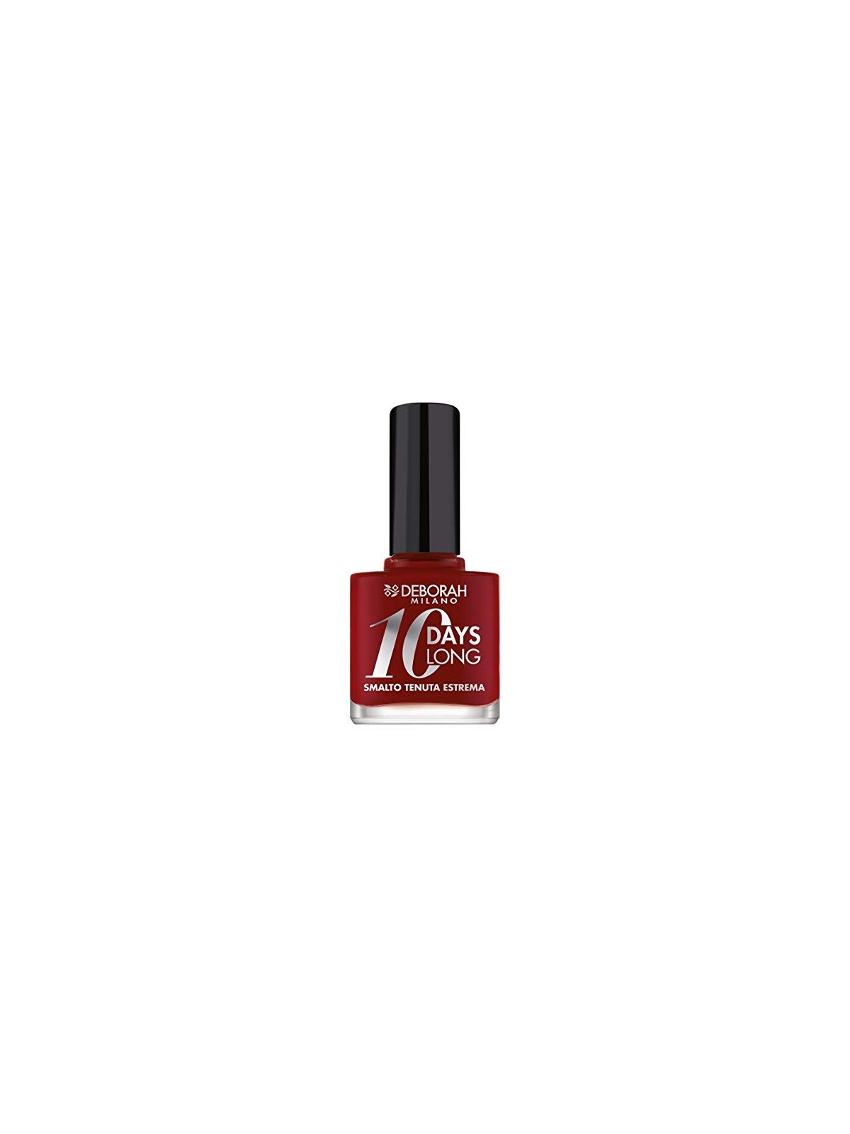 Deborah Smalto per Unghie Asciugatura Rapida 10 Giorni 161 Rosso Scuro 11ml donna