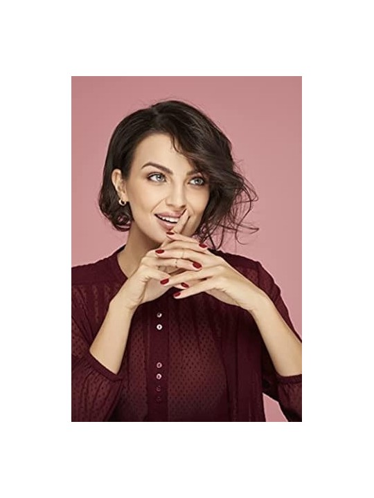 Deborah Smalto per Unghie Asciugatura Rapida 10 Giorni 161 Rosso Scuro 11ml donna