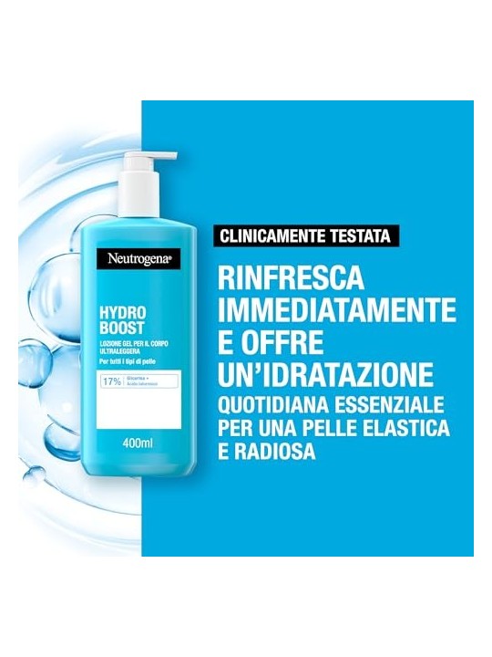 Neutrogena Hydro Boost Gel Lotion Corpo 400ml Unisex