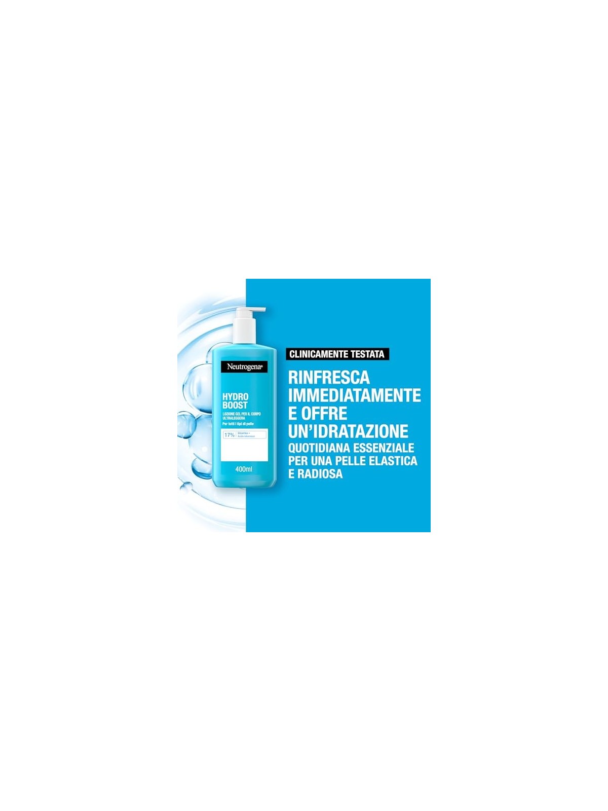 Neutrogena Hydro Boost Gel Lotion Corpo 400ml Unisex