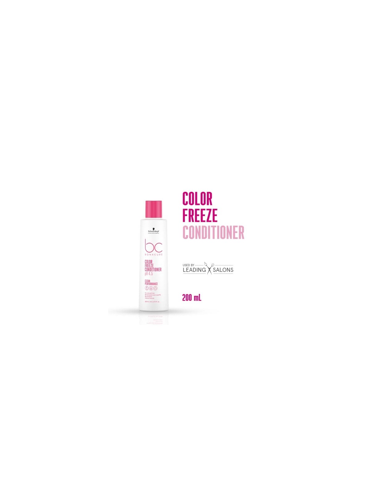 Schwarzkopf BC COLOR FREEZE Balsamo 200ml