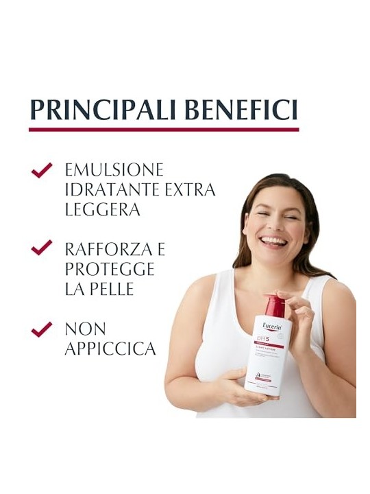Lozione leggera Eucerin PH5 pelle sensibile donna 400ml