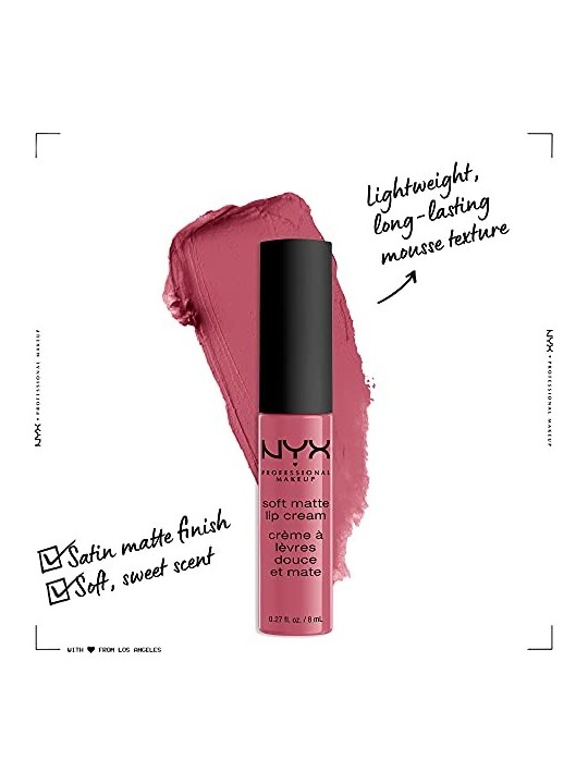 Nyx Professional Make Up CREMA MORBIDA MATTE per labbra Montreal