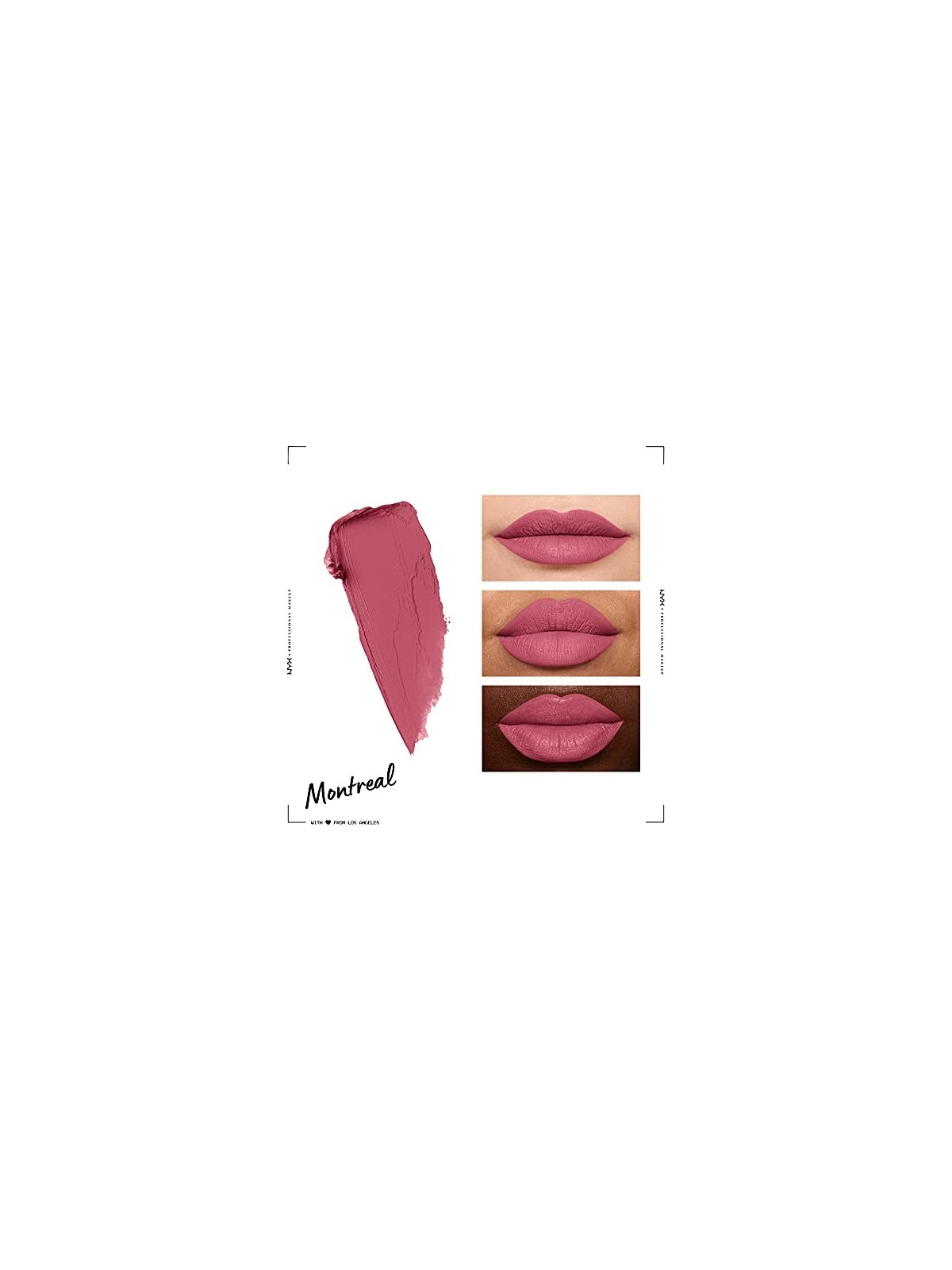 Nyx Professional Make Up CREMA MORBIDA MATTE per labbra Montreal