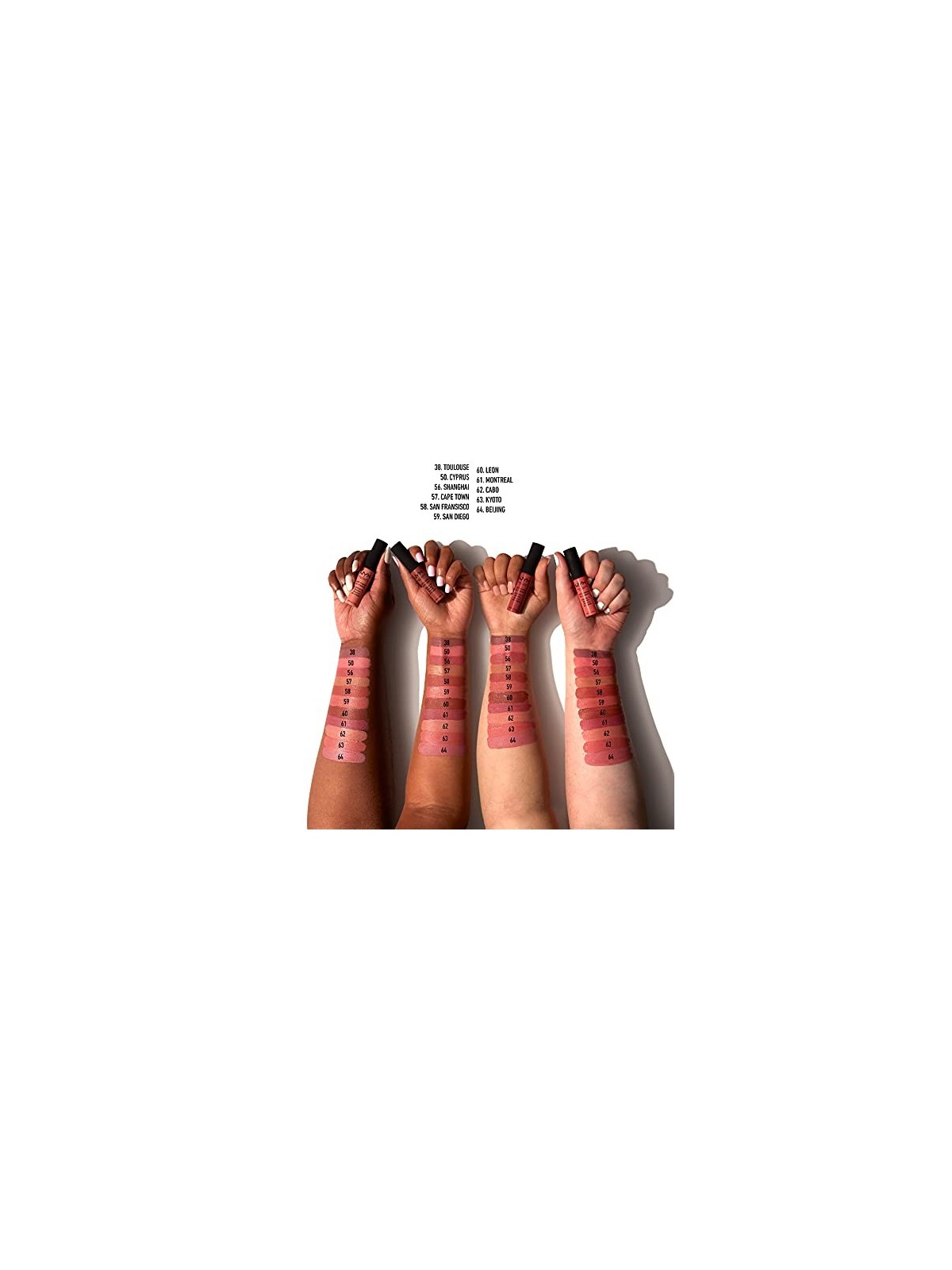 Nyx Professional Make Up CREMA MORBIDA MATTE per labbra Montreal