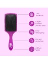 Spazzola per capelli Wet Brush Paddle Districante Viola