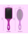 Spazzola per capelli Wet Brush Paddle Districante Viola