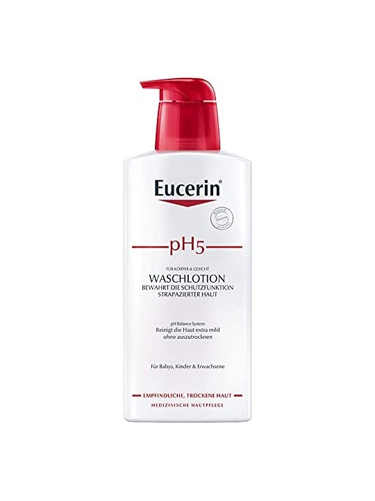 Lozione detergente Eucerin PH5 pelle secca e sensibile donna 400ml