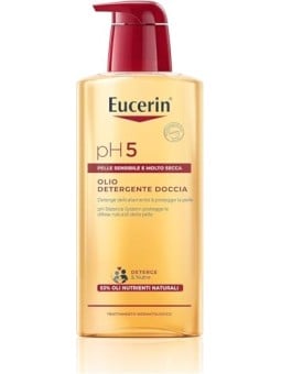 Eucerin Olio Doccia pH5 Rilipidizzante Pelli Sensibili donna 400ml
