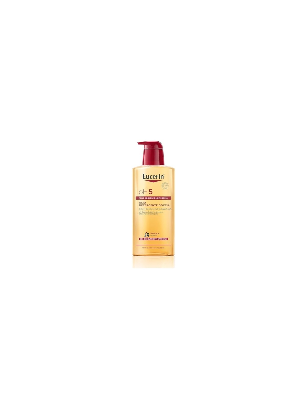 Eucerin Olio Doccia pH5 Rilipidizzante Pelli Sensibili donna 400ml