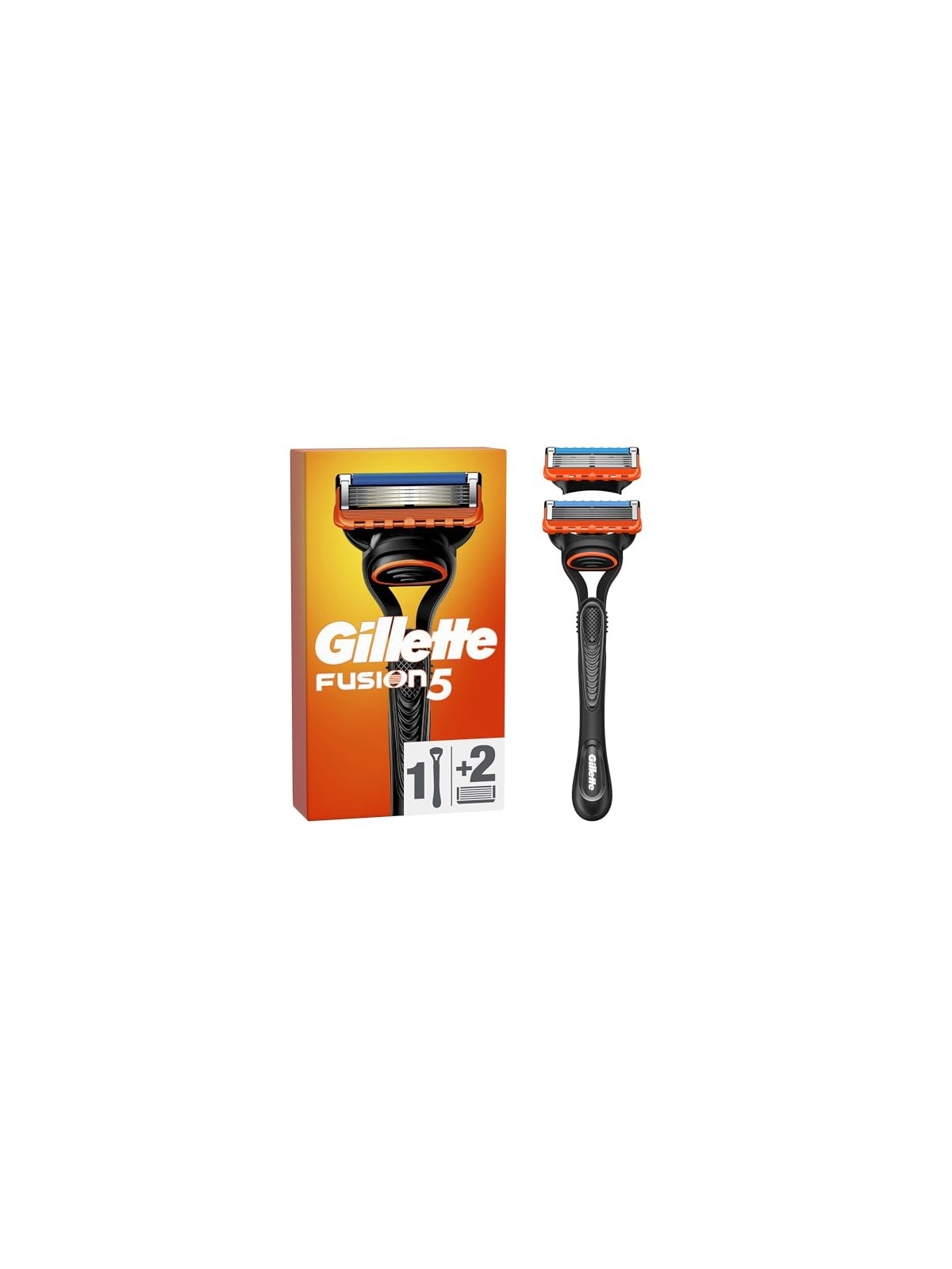 Gillette Fusion Rasatrice 2 testine di ricambio uomo