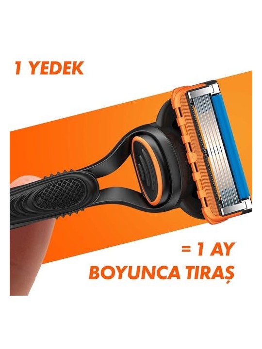 Gillette Fusion Rasatrice 2 testine di ricambio uomo