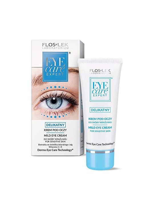 FLOSLEK Eye Care Expert crema contorno occhi delicata per pelli sensibili 30ml