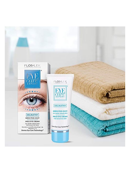 FLOSLEK Eye Care Expert crema contorno occhi delicata per pelli sensibili 30ml