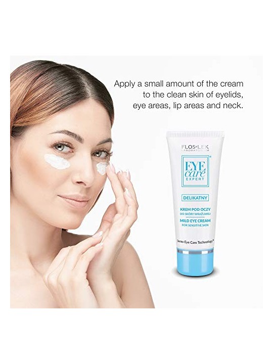 FLOSLEK Eye Care Expert crema contorno occhi delicata per pelli sensibili 30ml