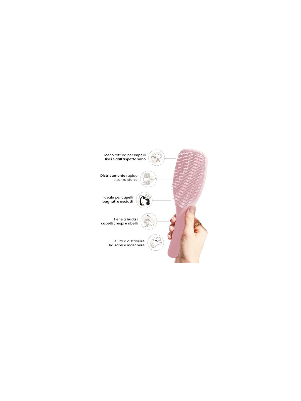 Tangle Teezer ULTIMATE DETANGLER Rosa Millennial 1 unit unisex