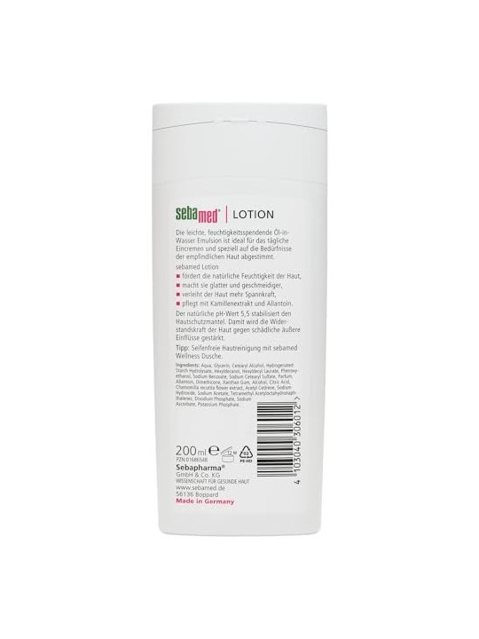 Lozione corpo idratante Sebamed 200ml