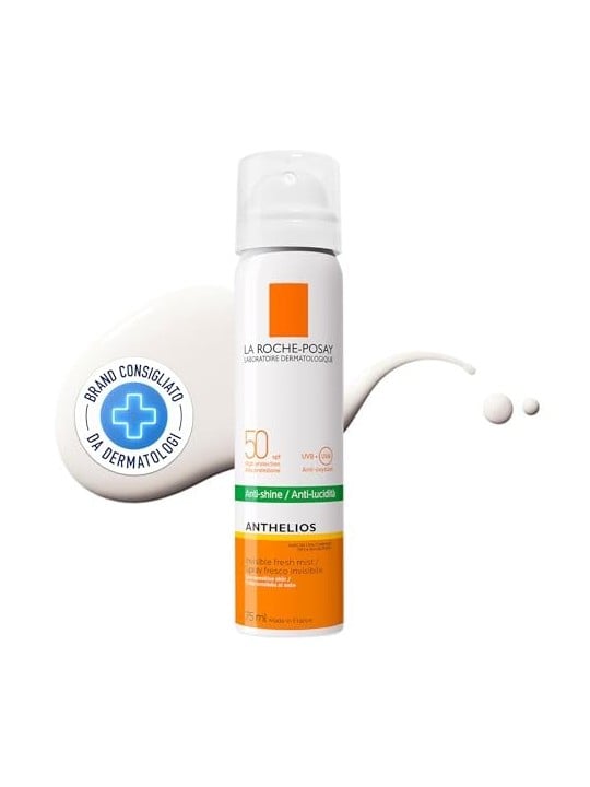 La RochePosay Anthelios SPF 50 Nebbia fresca invisibile donna 75ml