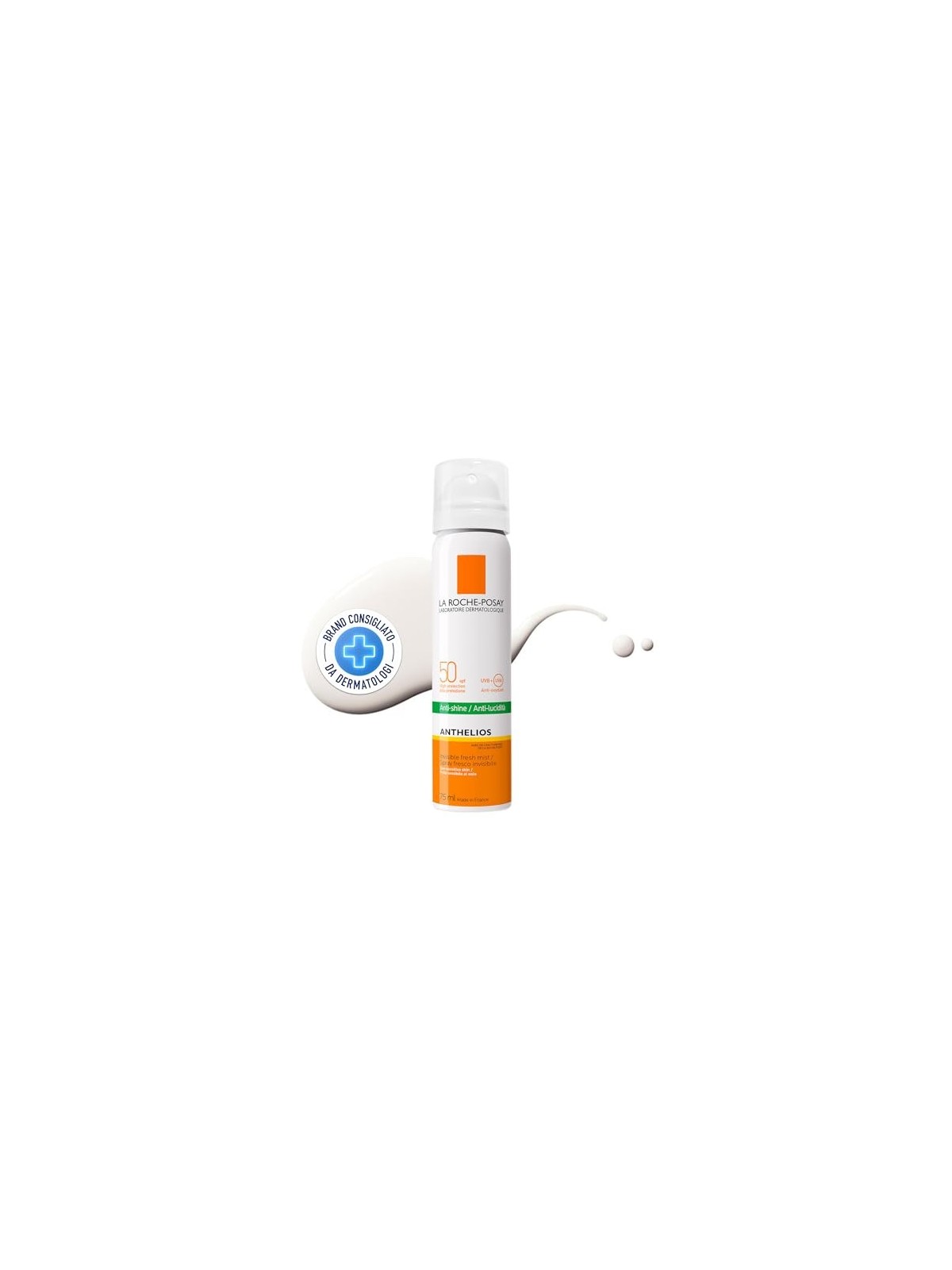 La RochePosay Anthelios SPF 50 Nebbia fresca invisibile donna 75ml