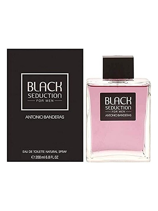 Antonio Banderas Seduction in Black Eau de Toilette Men 200ml