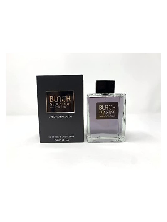 Antonio Banderas Seduction in Black Eau de Toilette Men 200ml