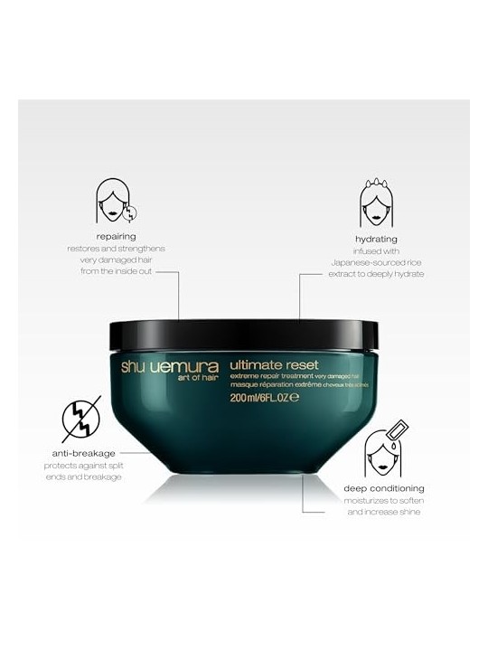 Shu Uemura ULTIMATE RESET maschera 200ml unisex