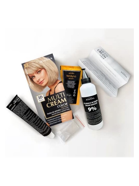 JOANNA Colore per capelli Multi Cream Color 32 Biondo Platino
