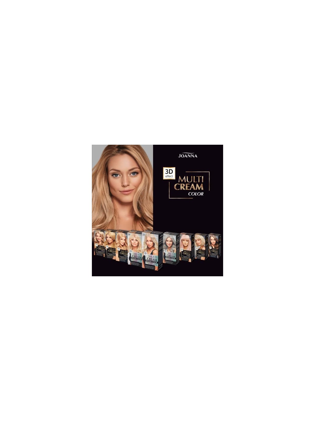 JOANNA Colore per capelli Multi Cream Color 32 Biondo Platino