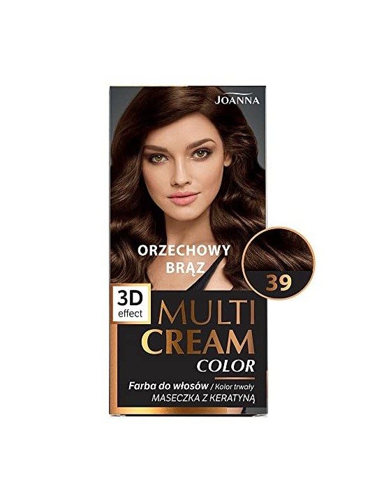 JOANNA Colore per capelli Multi Cream Color 39 Marrone Noce