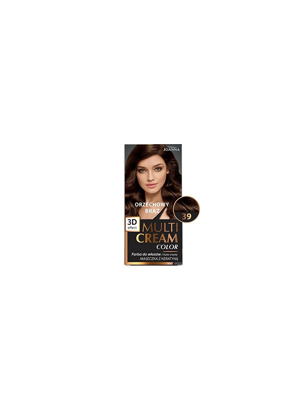 JOANNA Colore per capelli Multi Cream Color 39 Marrone Noce
