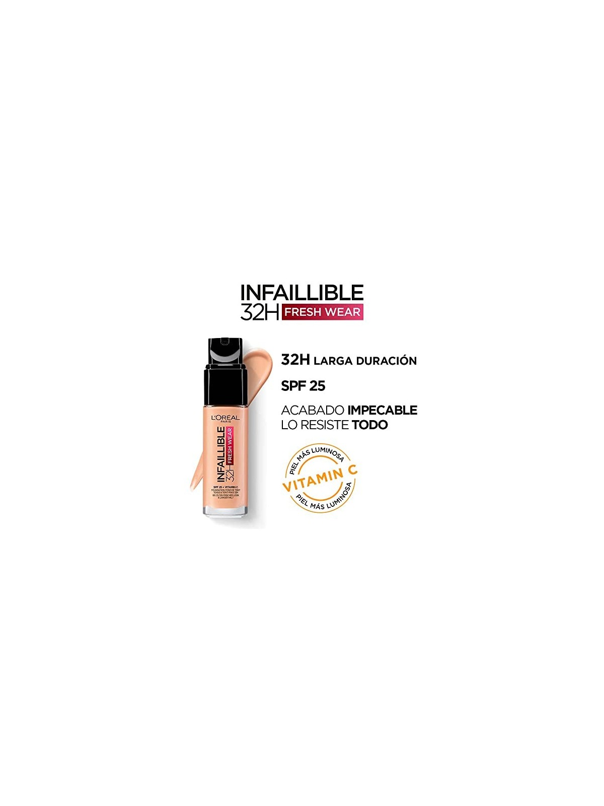 L'Orï¿½ï¿½al Infaillible 24h Fresh Wear Foundation 30 ml 200 Golden Sand